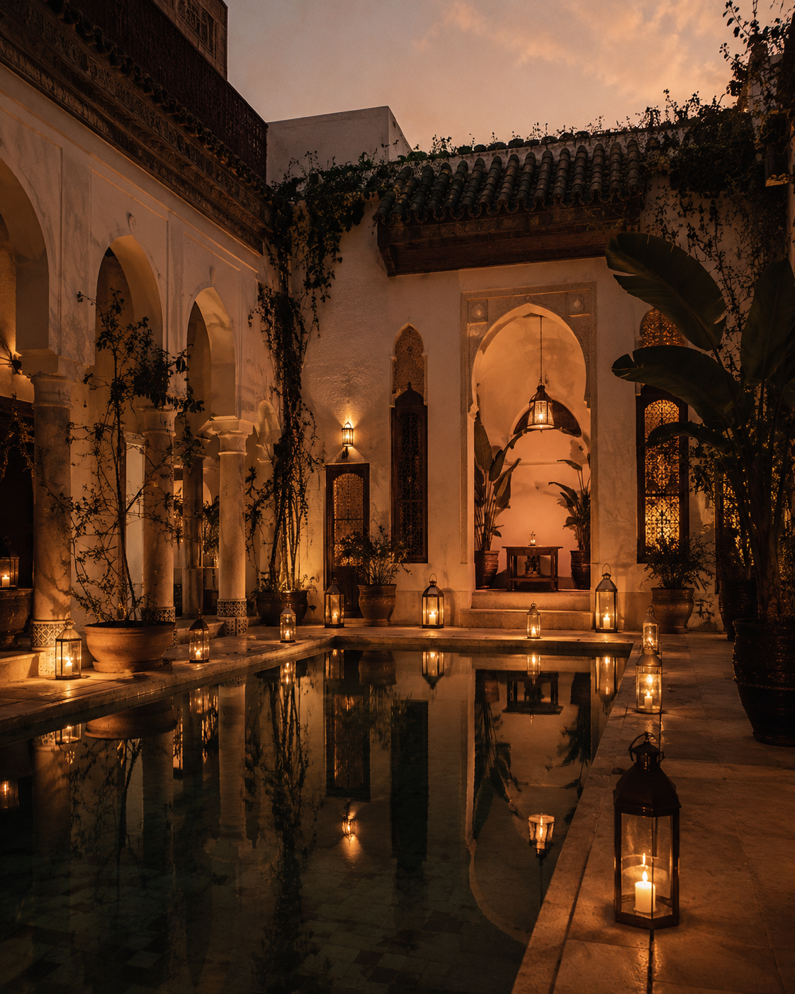 Riad Noor, a Marrakech courtyard house
