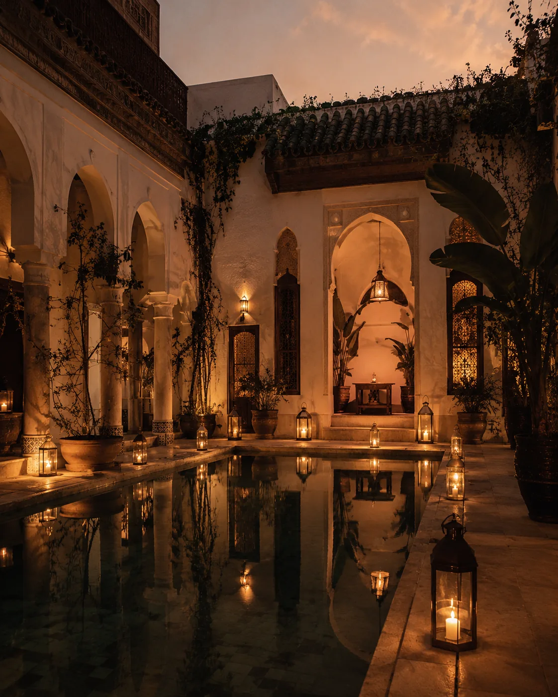 Riad Noor, a Marrakech courtyard house