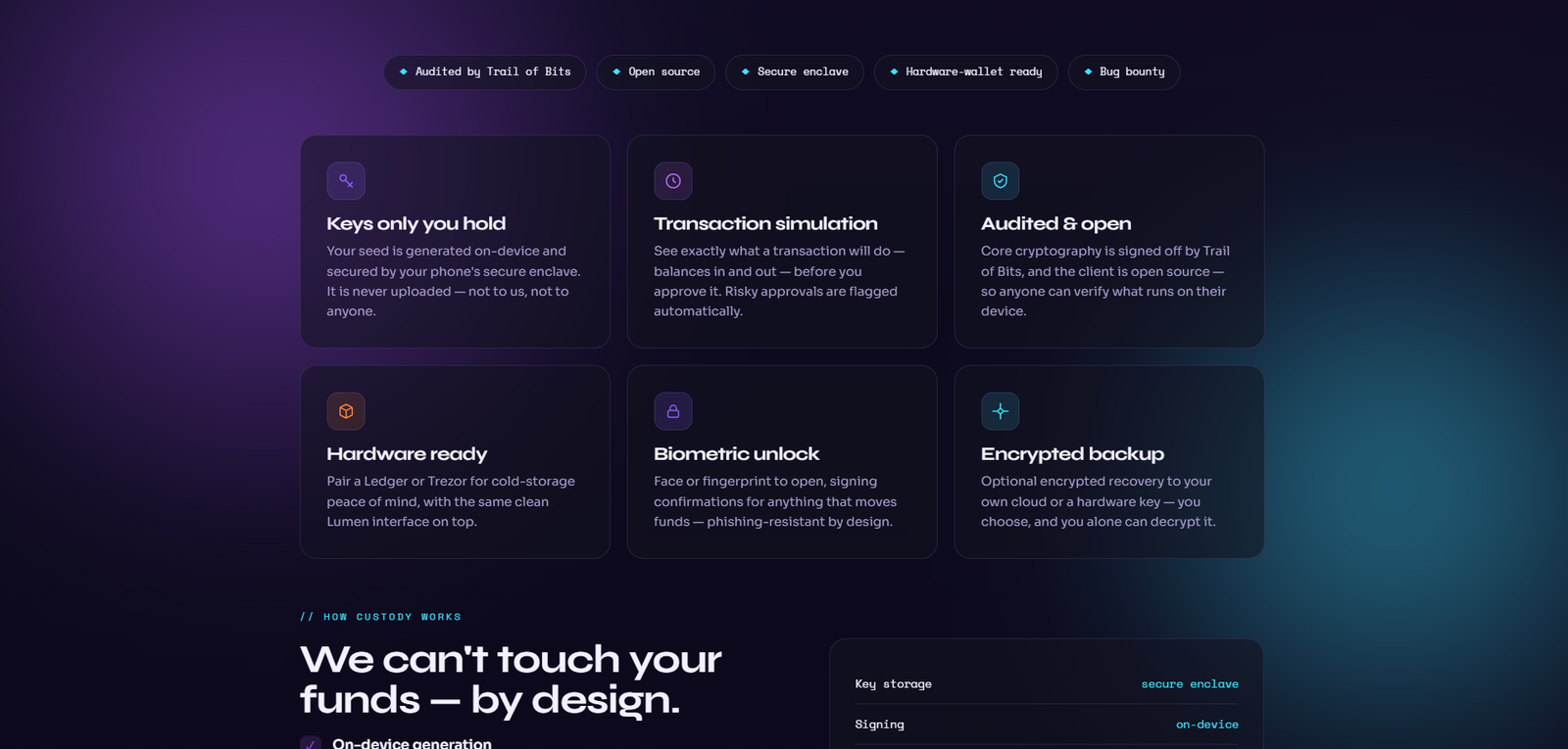 Lumen — Screen 3