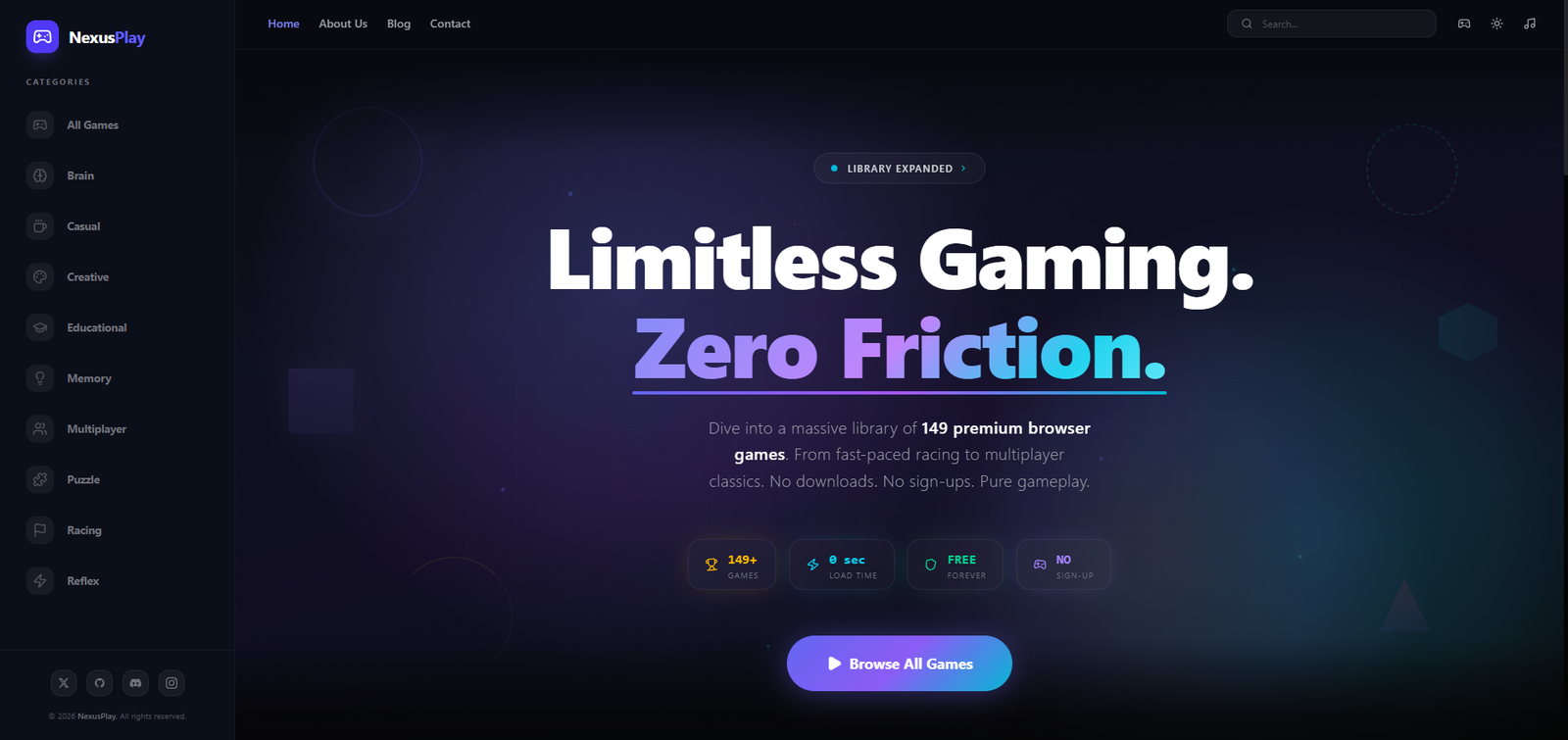 Nexus Play Gaming