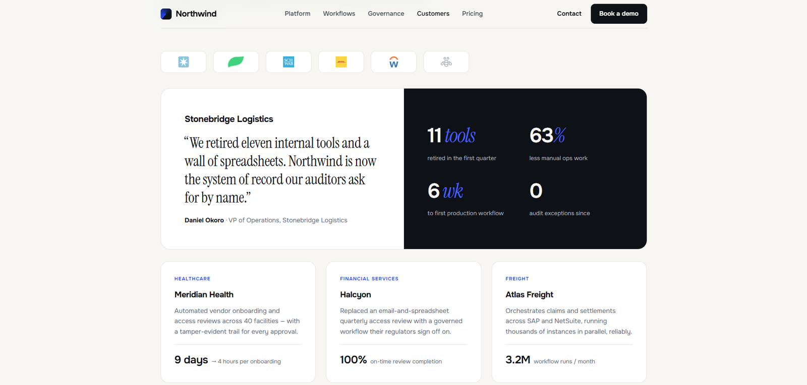 Northwind — Screen 3