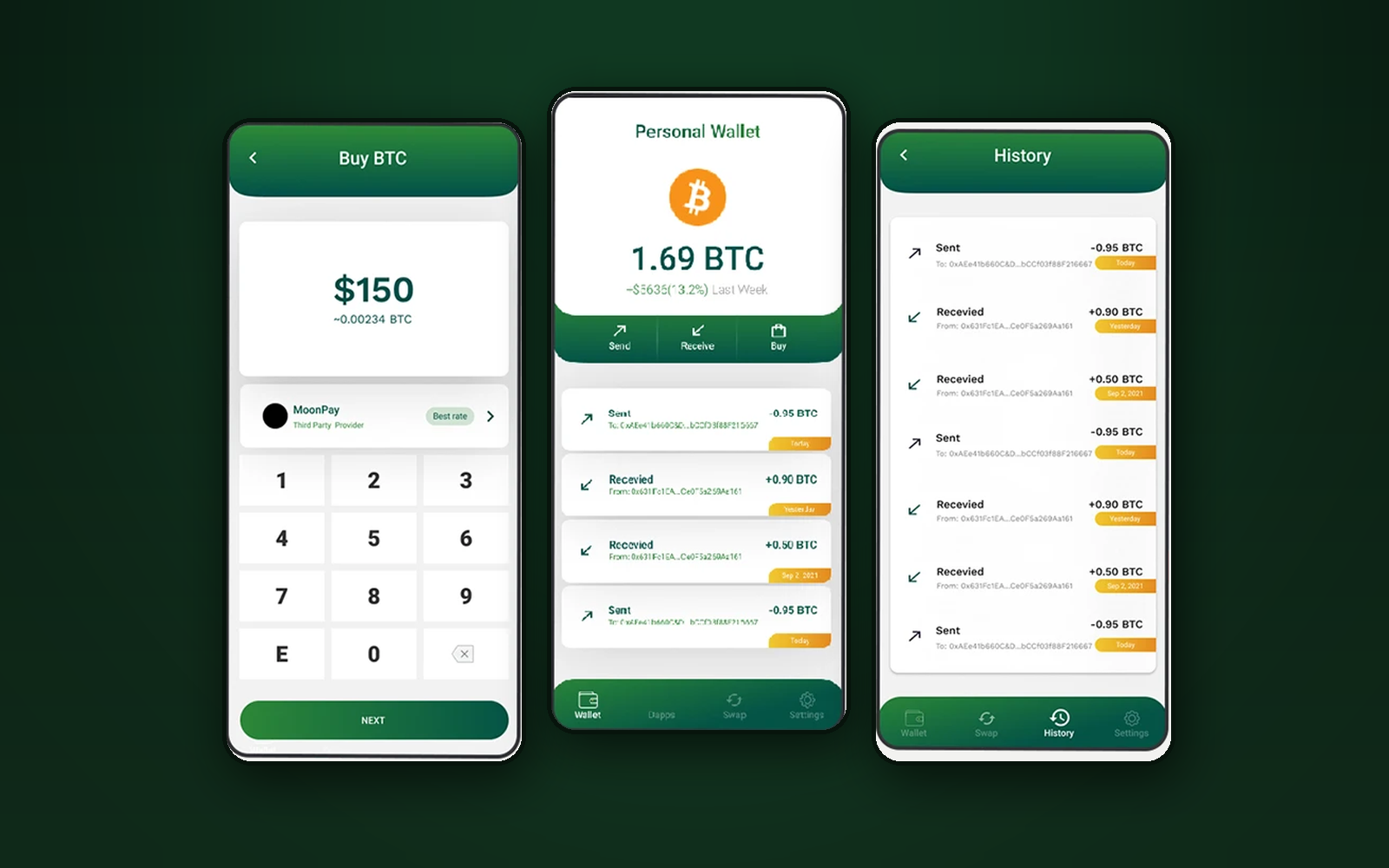 Sahal Wallet — multichain crypto wallet