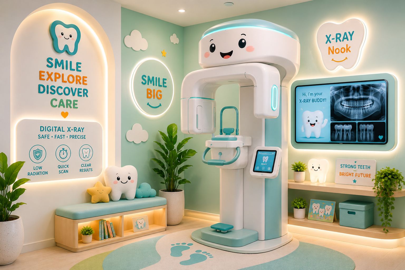 The friendly low-dose tooth camera nook