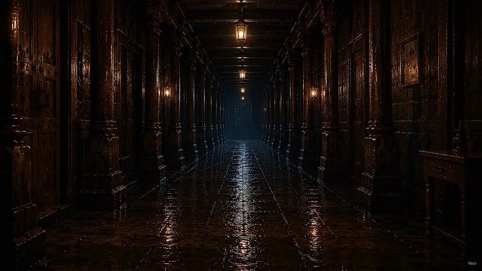 Chapter 04 — deeper into the corridor, light falling away